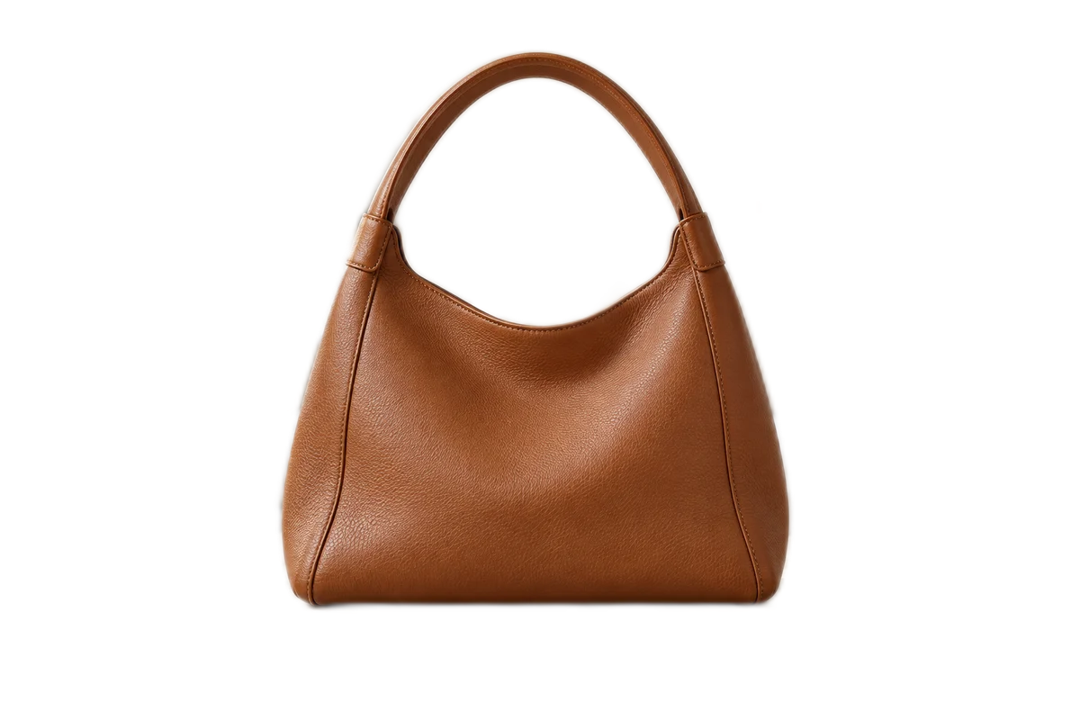 Dieselbe Handtasche ohne Hintergrund